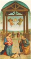 聖オーガスティン多翼祭壇画 プレゼピオ ルネッサンス ピエトロ ペルジーノ